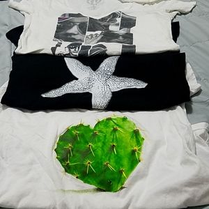 Organic T-Shirts Size XS & Hang Ten Tee Size M